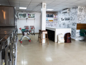 True Wash Laundromat clean space 